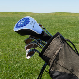 #1 DAD personalize with Name Golf Headcover