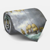1. Dampfkriegsschiffe 1884 Krawatte (Gerollt)