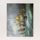 1. Dampfkriegsschiffe 1884 Puzzle (Vertikal)