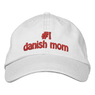 #1 Dänische Mutter Bestickte Kappe