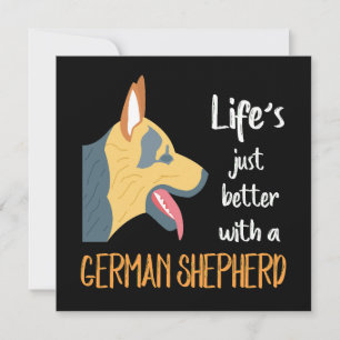 1 Das Leben ist einfach besser mit einem deutschen Einladung