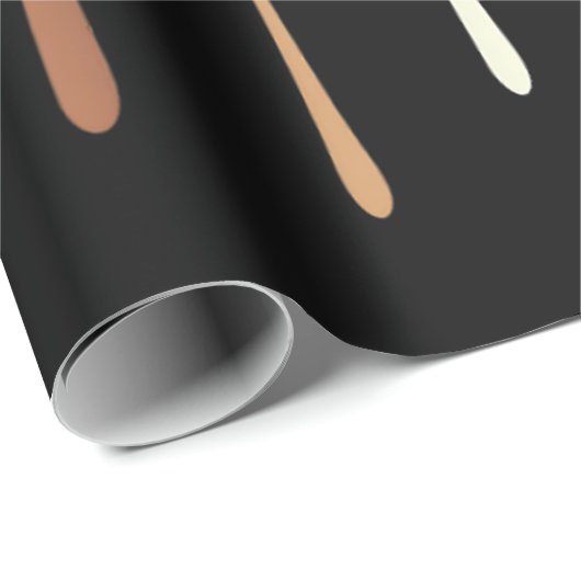 1 Das Melanin für mich Melanin Schwarze Geschichte Geschenkpapier (Rolleneckpunkt)