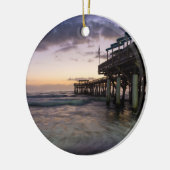 1. Dawn Cocoa Pier Keramikornament (Links)