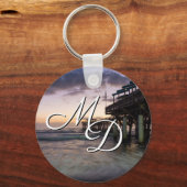 1. Dawn Cocoa Pier Schlüsselanhänger (Vorderseite)