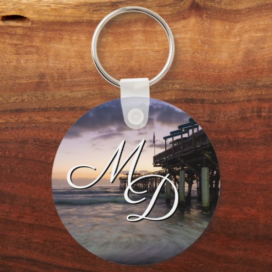 1. Dawn Cocoa Pier Schlüsselanhänger (Vorderseite)