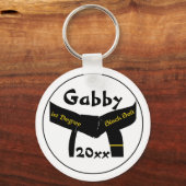 1. Degree Black Belt Schlüsselanhänger (Vorderseite)