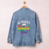 1 Der Gayest-Vater-Vatertag LGBt Pride Rain Jeansjacke (Hangar)