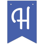 1. der Geburtstags-Party des kleinen Mann-Jungen Wimpelkette (Zweite Fahne)