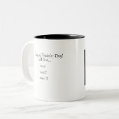 1. Der Vatertag: Tasse (Vorderseite Links)