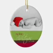 1. der Weihnachtsbrauch-Verzierung des Babys Keramik Ornament (Rechts)