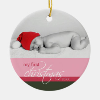 1. der Weihnachtsbrauch-Verzierung des Babys Keramikornament