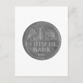 1 Deutsche Mark , Deutschland Postkarte (Vorderseite)