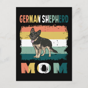 1 Deutsche Schäferhunde-Mama Postkarte