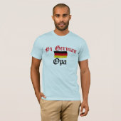 #1 Deutscher Opa T-Shirt (Vorne ganz)