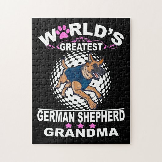 1 Die größte deutsche Hirtengranma der Welt Puzzle (Vertikal)