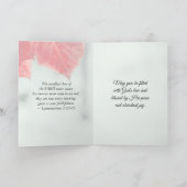 1 Die Thessaloniker 1:4 Gott Liebe dir...Er wählte Karte (Innenseite)