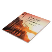 1 Die Thessaloniker 5:11 ermuntern einander zur Bi Fliese (Seite)