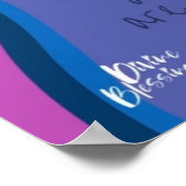 1 Die Thessaloniker 5:11 ermutigen einander Poster (Ecke)