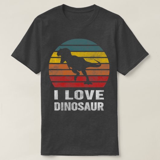 1 Dinosaurier T-Shirt (Design vorne)
