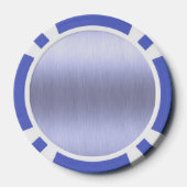 1 Dollar/Euro Casino Chip weiss (Rückseite)