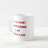 1.e4 Schach, phantastisch Kaffeetasse (Vorderseite Links)