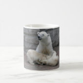 1) Eisbärenjungen Kaffeetasse (Mittel)