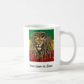 1, Eisen-Löwe in Zion Kaffeetasse