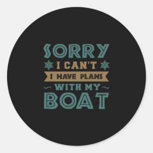 1. Entschuldige, dass ich mit meinem Boot keine Pl Runder Aufkleber