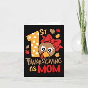 1. Erntedank als Mama Geburtstag Türkei 1 Jahr Karte