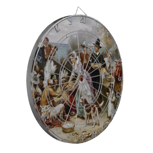 1. Erntedank Dartscheibe (Vorderseite Links)