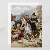 1. Erntedank Feiertagskarte (Vorne/Hinten)