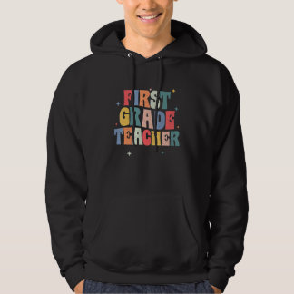 1. Erster Schultag Zurück zur Schule Erste Klasse Hoodie
