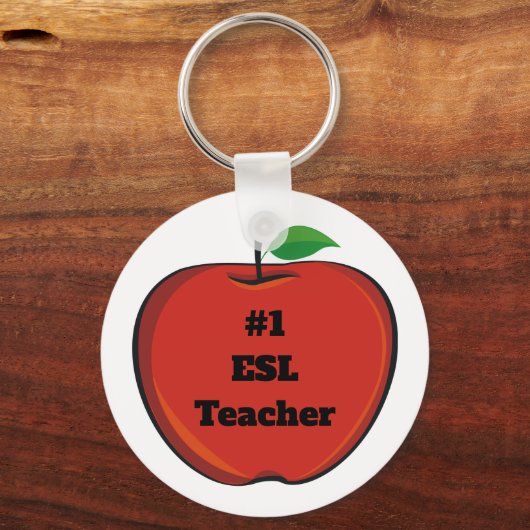 1. ESL-Lehrer Schlüsselanhänger (Vorderseite)