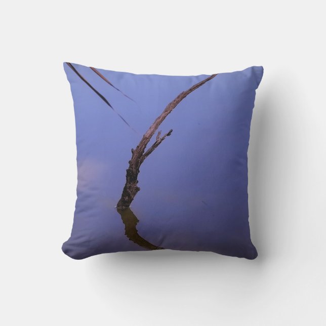 #1-Etang von Scamander in Camargue. Kissen (Vorderseite)