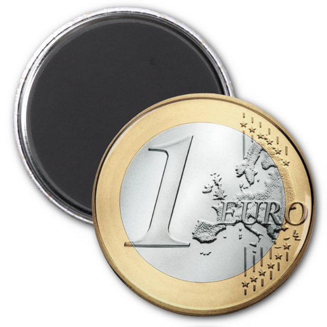 1 Euro-Münze Magnet (Vorne)