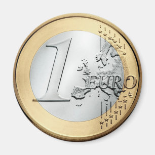 1 Euromünze Magnet