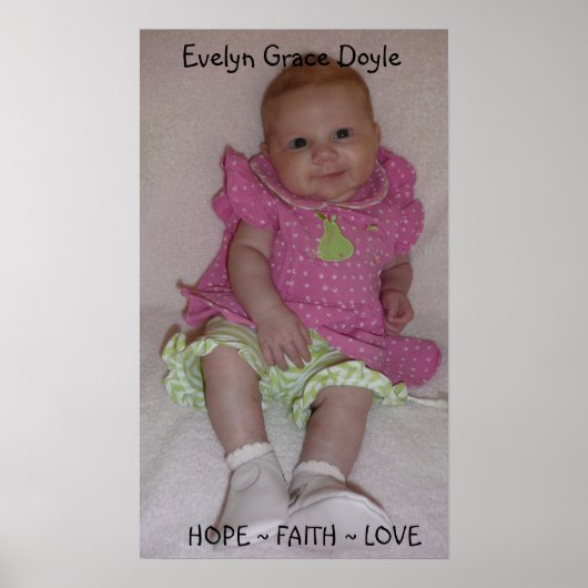 1, Evelyn Grace Doyle Poster (Vorne)