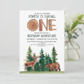 1. Explorer 1. Geburtstag Einladung (Stehend Vorderseite)