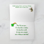 1. Fantastische Irland-Küsten-St Patrick Karte (Innenseite)