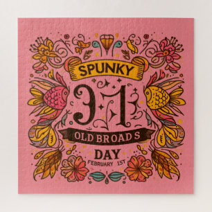 1. Februar - Spunky Old Broads Day Puzzle