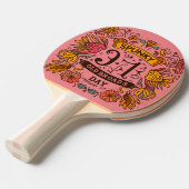 1. Februar - Spunky Old Broads Day Tischtennis Schläger (Vorderseite)