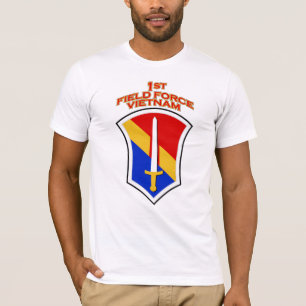 1. Feld-Kraft-Vietnam-Schulterflecken T - Shirt