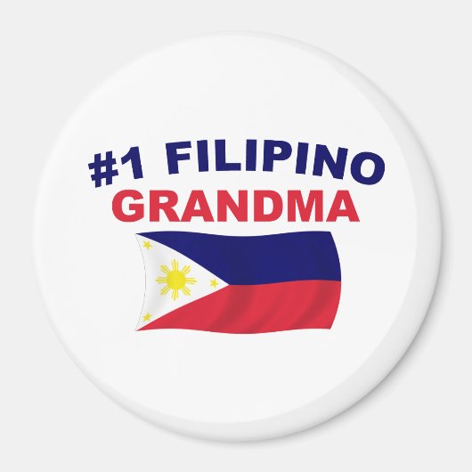 #1 Filipino Oma Magnet (Vorne)