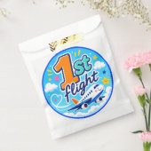 1. Flug farbiges Flugzeug Souvenir Geschenktütchen (Versiegelt)