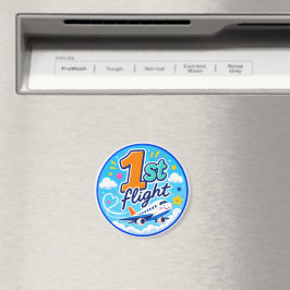 1. Flug farbiges Flugzeug Souvenir Magnet
