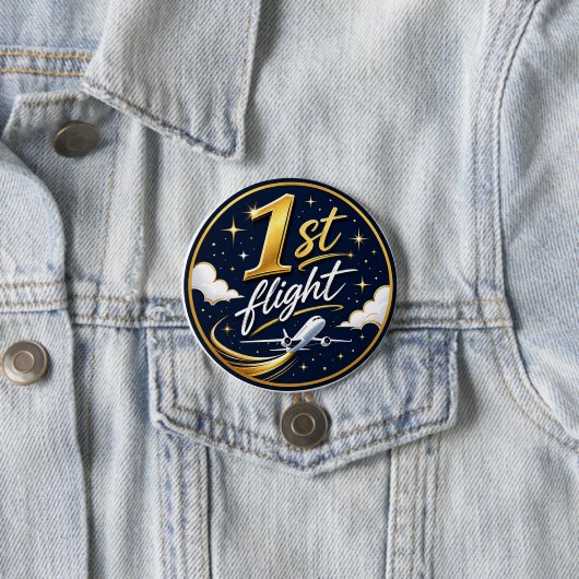 1. Flug Flugzeug Button (Beispiel)