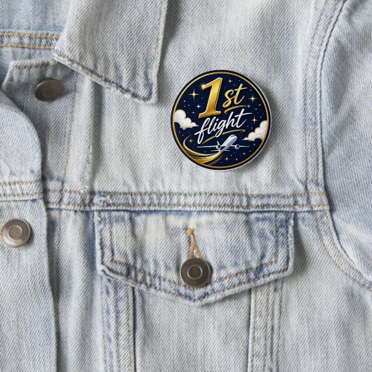 1. Flug Flugzeug Button (Beispiel)