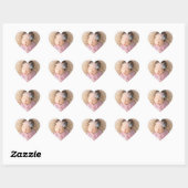 1 Foto Baby Heart Sticker (Blatt)