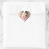 1 Foto Baby Heart Sticker (Tasche)