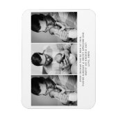 1. Foto des Vaters Magnet (Vertikal)